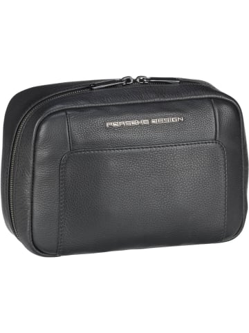 Porsche Design Kulturbeutel Roadster Leather Washbag 1010 in Black