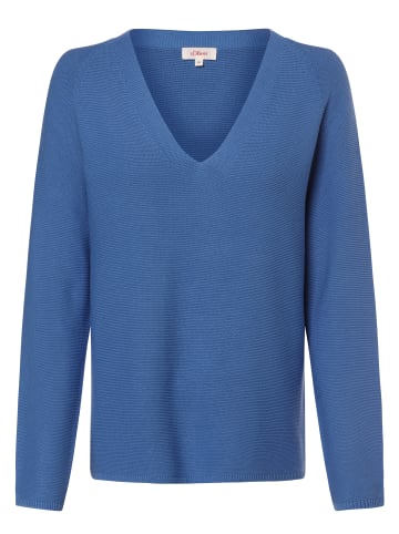 S. Oliver Pullover in blau