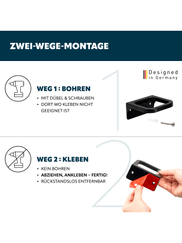 bremermann 2tlg. - Bad-Accessoires -Set SAVONA Softtouch, eckig