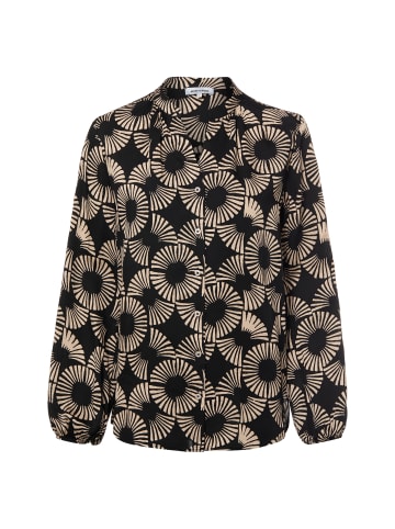 More & More Bluse in melange schwarz - 0001