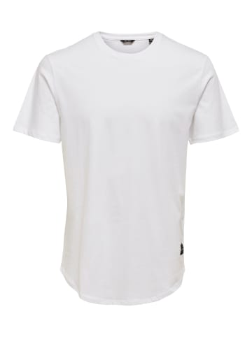 Only&Sons T-Shirt MATT in Weiß