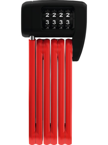 ABUS Faltschloss BORDO™ Lite 6055 Mini Combo in rot