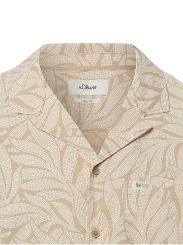 s.Oliver Hemd in braun beige - 0001