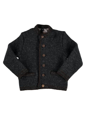 OS-Trachten Strickjacke Ruruba in anthrazit