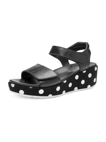 ara Plateau Sandaletten in Schwarz