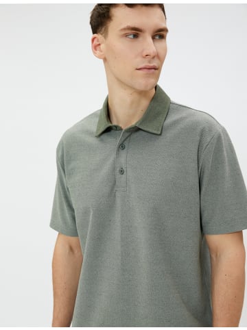 KOTON T-shirt in Khaki