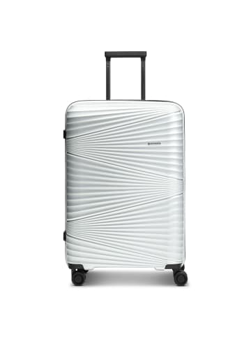 Pactastic Collection 02 THE MEDIUM 4 Rollen Trolley 67 cm in silver metallic 2