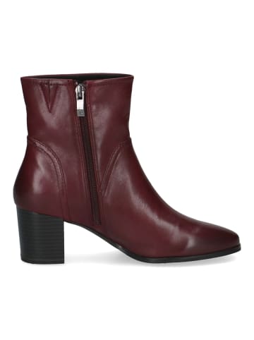 Caprice Stiefelette Bordeaux