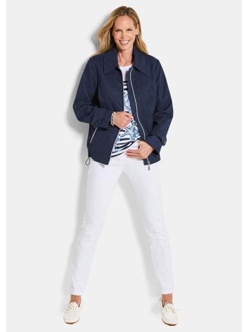 GOLDNER Sommerblouson mit Reißverschluss in marine