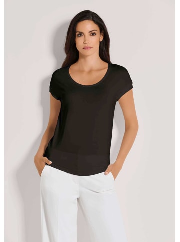 MADELEINE Elegantes Viskose-Oberteil in schwarz