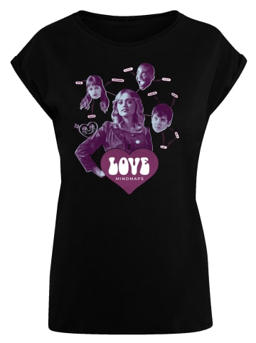 F4NT4STIC T-Shirt Sex Education Love Mindmaps in schwarz