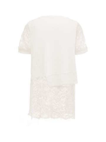 faina Women Sweater in Wollweiss