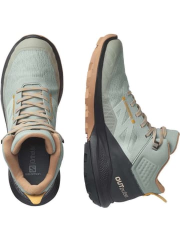 SALOMON Wanderschuhe/Trailschuhe SHOES OUTpulse Mid GTX in Grau
