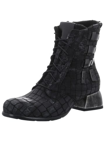Stiefelette in schwarz