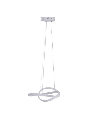 näve LED Pendelleuchte "ODRIVE" in weiß - (L)56 cm x (B)56 cm x (H)130 cm - EEK G