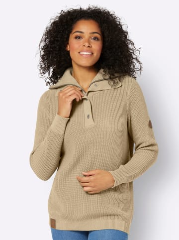 WITT WEIDEN Troyer-Pullover in sand