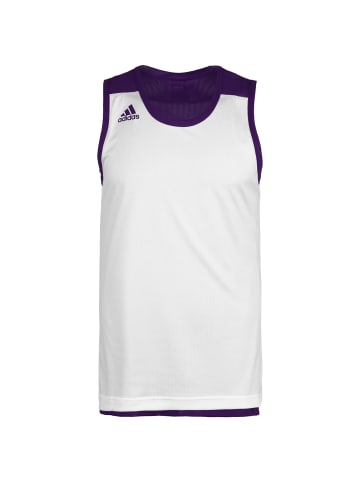 adidas Performance Basketballtrikot 3G Speed Reversible in lila / weiß