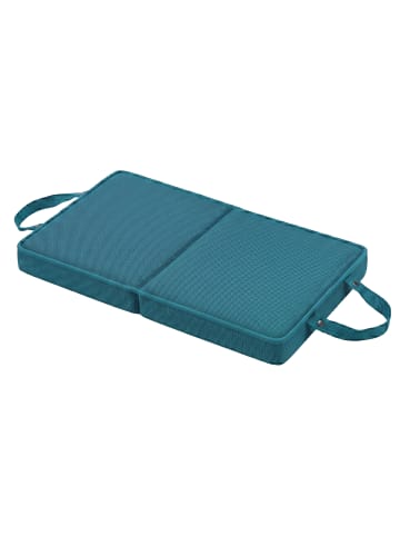relaxdays Kniekissen in Dunkelgrün - (B)61 x (H)6 x (T)34 cm