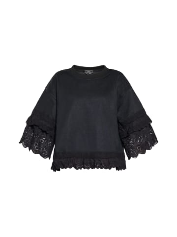 faina Sweatshirt in Schwarz