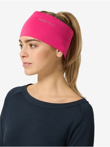 super.natural Merino Stirnband WANDERLUST HEADBAND in Pink