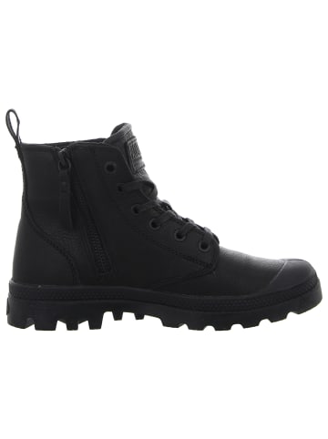 Palladium Schnürstiefelette in schwarz