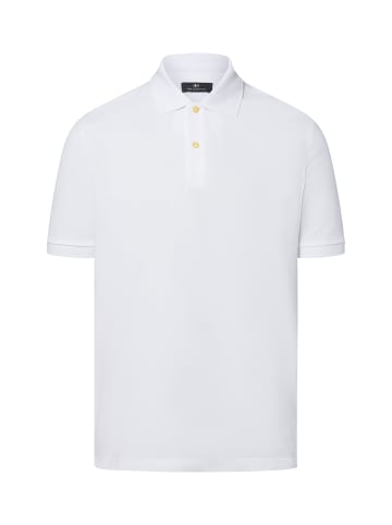 Nils Sundström Poloshirt in weiß - 0011