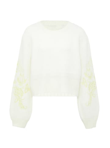 Poomi Damen Sweater in WEISS