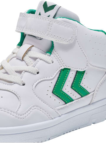 Hummel Klettverschluss Sneaker Camden High Lebensstil Kinder in WHITE