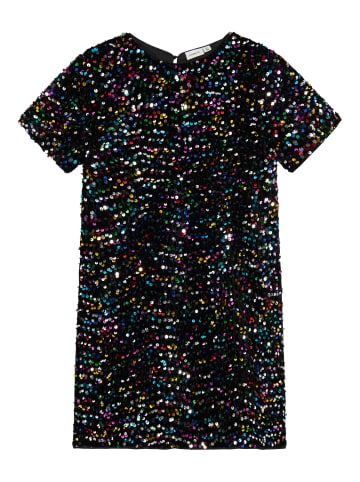 name it Festkleid in black/Detail multi