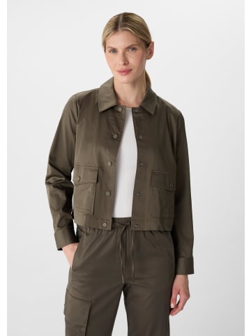 comma Indoor-Jacke langarm in Braun