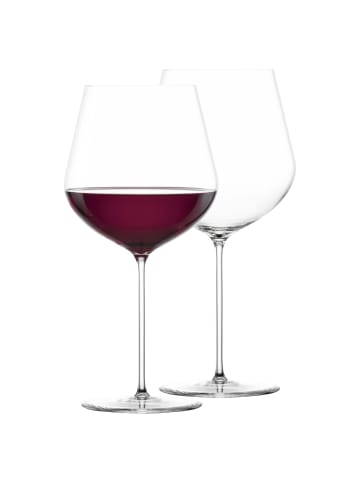Zwiesel Glas 2er Set Burgunder Rotweingläser VUELO in Transparent 848 ml in transparent