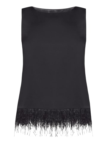 Vera Mont Trägertop mit U-Boot-Ausschnitt in Schwarz