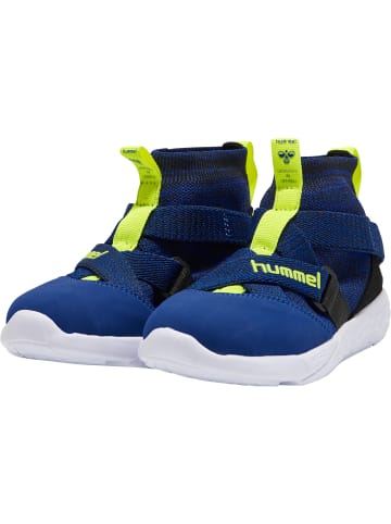 Hummel Schnürsenkel Sneaker Terrafly Knit Lebensstil Kinder in MAZARINE BLUE
