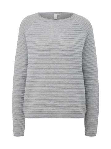 Q/S designed by Pullover in grau1