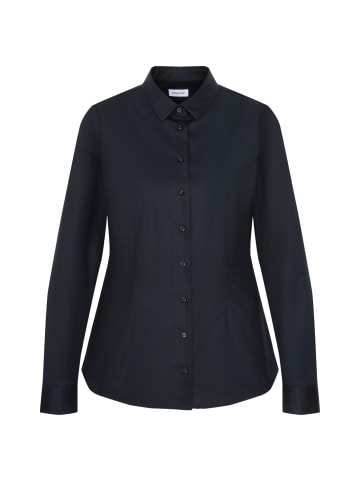 Seidensticker Hemdbluse Slim Fit in Schwarz
