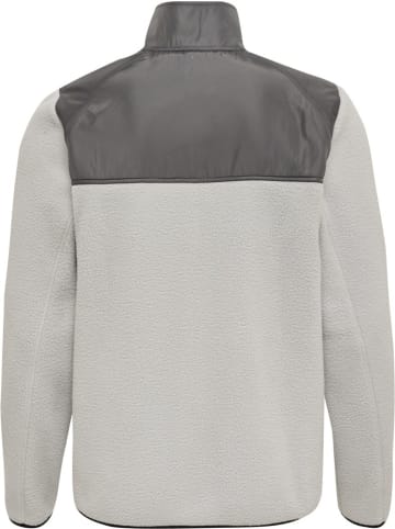 Hummel Fleecejacke/Fleecepullover in Silber