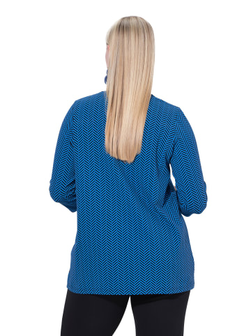 Ulla Popken Shirt in royalblau