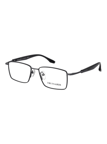 Trussardi Herren Optische Fassungen Rechteck Gunmetal