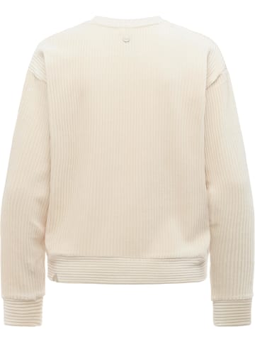 ragwear Sweatshirt Dellani Cordy in Ecru
