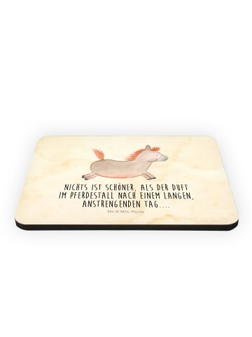 Mr. & Mrs. Panda Kühlschrankmagnet Pferd Springen mit Spruch in Vintage