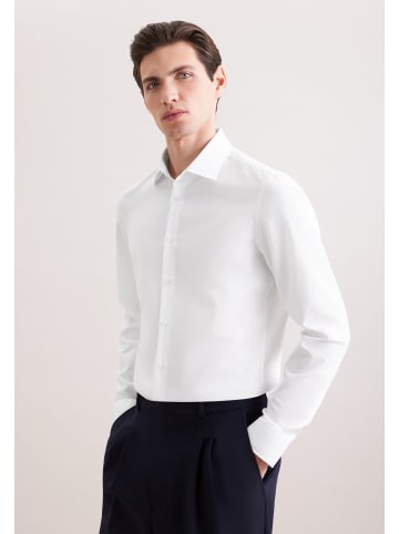 Seidensticker Business Hemd Shaped in Weiß