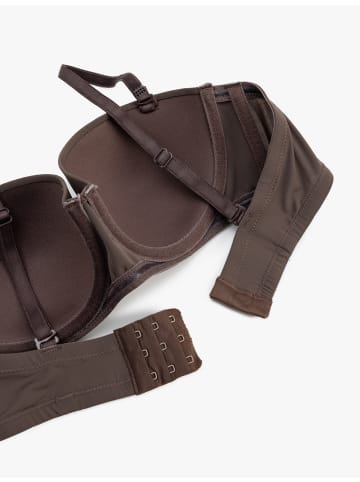 KOTON Büstenhalter in Dunkelbraun