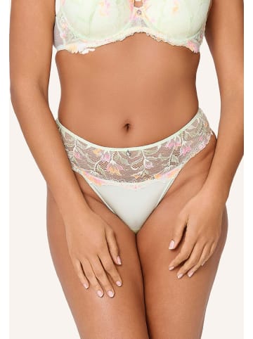 Linga Dore String in Canary green