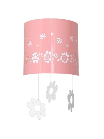 Licht-Erlebnisse Wandlampe in Rosa Weiß