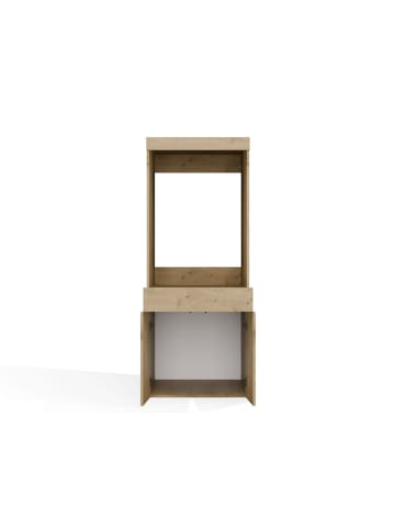 kommodly Waschmaschinenschrank Tilo in Eiche - (B)64.2cm x (T)64.2cm x (H)162cm
