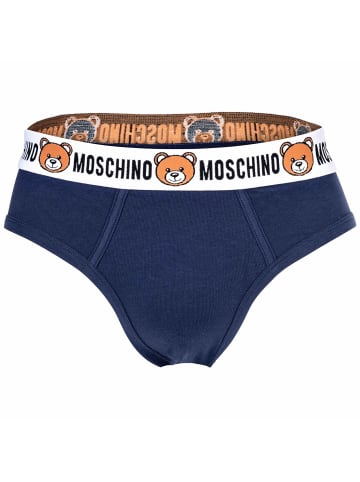Moschino Slip 2er Pack in Blau