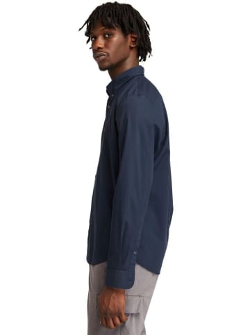 Timberland Longsleeve "Saco River Solid Poplin Long Sleeve Shirt" in Rot