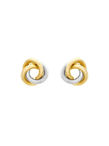 Lucardi 375 Gold Ohrringe Rund