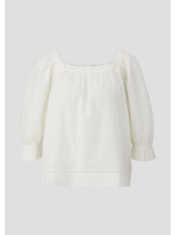 QS Bluse in 0200_creme