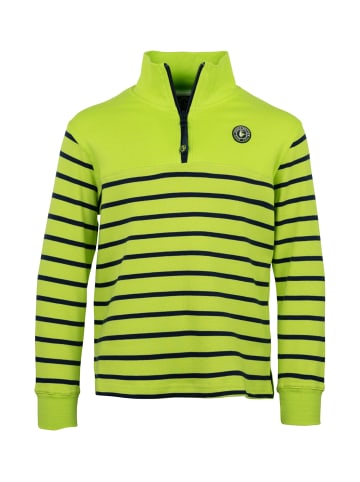 SCHIETWETTER Gustav, Langarmshirt in lime/navy/weiss